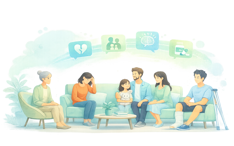Support and connection in harmony